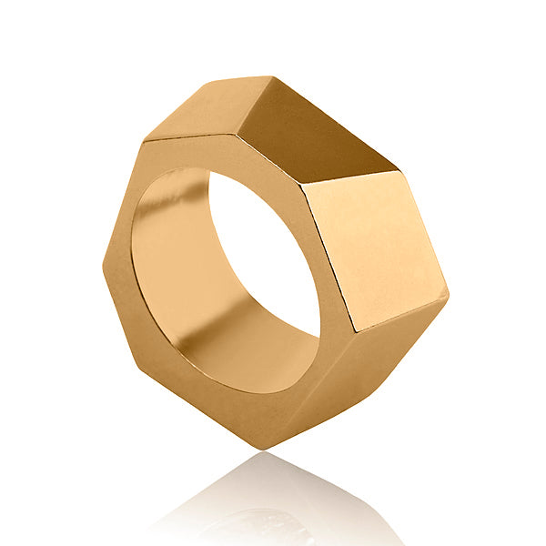 טבעת נישואין אום אישה | זהב צהוב 