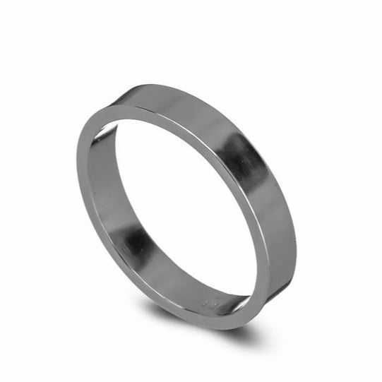 טבעת נישואין נדב קלאסית חלקה | כסף 925