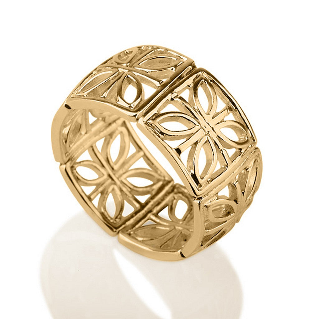 טבעת אורנמנט | זהב אדום 14 קרט